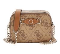 Sac Bandoulière Guess Izzy Top Zip Shoulde Latte Logo OS865414
