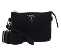 Sac à épaule bandoulière - GUESS - Latona Mini - 3 compartiments - 100% nylon - Noir