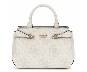 Sac à épaule bandoulière - GUESS - Lorelei Mini Satchel Bag - Crème - Vieux rose - 100% polyuréthane
