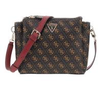 Sac à épaule bandoulière - GUESS - Noelle Tri Compartment - Marron - 24x17x8 cm - Femme