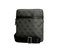 Sac à épaule bandoulière - GUESS - Vezzola Smart Crossbody Flat Bag - Noir - 100% polyuréthane - 20x22x3 cm