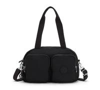 Kipling COOL DEFEA Sac à bandoulière de taille moyenne, Black Noir (Noir)