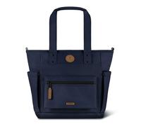 Sac à épaule - CABAIA - Essentials Tote Bag M - bleu foncé - fermeture zippée - compatible A4