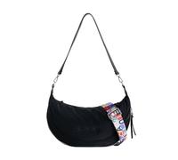 Sac à épaule - Desigual - Bols Happy Bag Kuwait - Noir - 39x23x6 cm - 100% polyester