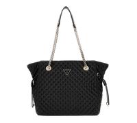 Sac à épaule - GUESS - Eco Rianee Tote Bag - Noir - 100% polyuréthane - Zippée