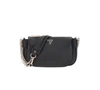 Sac à épaule - GUESS - Fedora Shoulder Bag - Noir - 100% polyuréthane - 25x15x7 cm