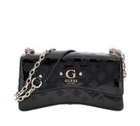 Sac à épaule - GUESS - Gerty Convertible Xbody Flap Bag - Noir - 100% polyuréthane - 24x12x6 cm