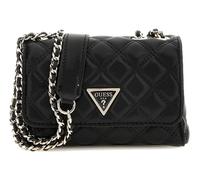 GUESS Sac à épaule Giully Mini 2 compartiments Bandoulière convertible XS Noir