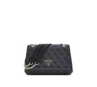 GUESS Noelle Girlfriend Satchel Coal Logo [246765] - sac à épaule bandoulière sacoche Multicolore