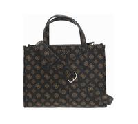 Sac à épaule - GUESS - Silvana Two Compartment Tote - Marron foncé - 100% polyuréthane - Zippée