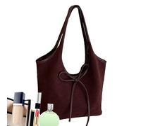 Sac À Épaule Nœud - Grand Cabas Féminin Sous-Bras | Élégant Sac À Main Pour Fête Ou Anniversaire | Seau Rétro En Style Français