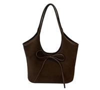 Sac À Épaule Nœud - Grand Cabas Féminin Sous-Bras | Élégant Sac À Main Pour Fête Ou Anniversaire | Seau Rétro En Style Français
