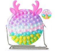 Sac à épaule Pop Main -Stress Petit bandoulière Bulles appuyer Simple Jouet sensoriel Fournitures Scolaires Souvenirs de fête friandises