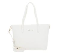 Valentino Sac à épaule Zero Re Shopping Bag 100% polyuréthane zippé Blanc