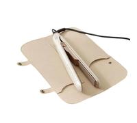Sac À Fer À Boucler - Housse de Rangement pour Outils de Bouclage | Étui de Transport avec Tapis Isolant pour Fer à Lisser - pour Accessoires, Tondeuse, Peigne, Brosse, Comptoir, Coiffeuse