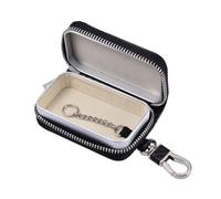 Sac à fermeture éclair pour clés - Fob Guard 10 x 6,5 x 3 cm, protecteur en PU | Housse de protection sans fil, manchon de prévention contre l'écrémage pour entrée sans clé, télécommande, protection d
