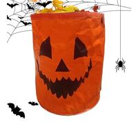 Sac à Feuilles | Sacs Jardin Halloween Réutilisables,Conteneur Pliant 272L Déchets Jardin Débris Décoration Extérieur Automne