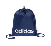 Adidas Sac de sport Linear Gymsack Unisexe Bleu foncé/Blanc Taille unique
