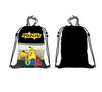 Sac à ficelles CYPBrands Pokémon Pikachu Noir 40x34,5 cm