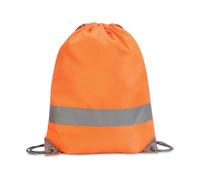 Sac Ã ficelles haute visibilitÃ© Shugon Stafford Orange 13 L