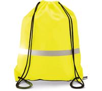 SAC À DOS AVEC CORDELETTES - Fluorescent Yellow, One Size