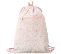 Sac à ficelles rose, vert d'eau, blanc TU