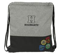 Sac à ficelles - Safta - Harry Potter House of Champions - Gris/Noir - Résistant - Mixte