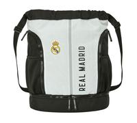 Sac à ficelles - Safta - Real Madrid 24/25 - Noir/Blanc - 34x15x43cm - Sportif