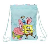 Safta Sac plat junior Bob l'éponge Stay Positive Multicolore 26 x 34 x 1 cm