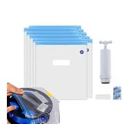 Sac à filament, mémoire de filament 3D | Retirer l'humidité des filaments humides, les ensembles de sacs complets de stockage des bobines avec une pompe à main avec des clips d'étanchéité