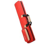Sac à flûte résistant à l'eau avec poche extérieure pour accessoires WOODWIND, léger et pratique (rouge)