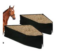 Sac à foin en tissu Oxford de qualité supérieure, filet à foin facile à accrocher pour chevaux, bétail et mouton, idéal pour les fermes et les pâturages