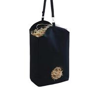 Sac à foin imperméable pour cheval, filet de foin en tissu Oxford durable, rangement léger d'alimentation pour chevaux, moutons et bétail, accessoire portable d'alimentation du bétail, 18,11 x