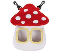 Sac à Foin - Mangeoire à Foin de Lapin d'Inde avec pendentifs - Sac à Foin de Lapin Suspendu coloré pour Lapins de