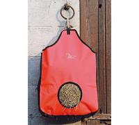 Sac à foin pour cheval Harry's Horse Hooizak met gaas inzet Orange TU