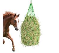 Sac à Foin pour Chevaux Filet à Foin Suspendu et Mangeoire