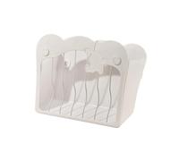 Sac à Foin pour Lapins, Mangeoire à Foin for Lapin Multicolore for Cochon d'Inde, Furet, Chinchilla, Petits Animaux(White)