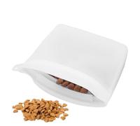 Sac à friandises en silicone pour chien - Sac à friandises pour l'entraînement du chien - Support de friandises étanche pour chien - Sac à goûter en silicone durable pour chien - Récipient à