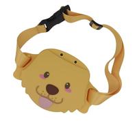 Sac à friandises pour animaux de compagnie, sac à goûter pour chien, sac banane en silicone en forme de chien, anti-fuite - Friandise pour chat avec ceinture réglable, fermeture magnétique, sac banane
