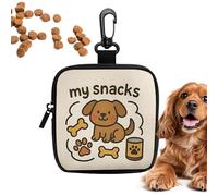 Sac à friandises pour chien - Conteneur de stockage de nourriture portable, sac de récompense de friandises de dressage pour chien, sac à dos, sac à dos de randonnée, marche, nourriture, collation