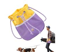 Sac À Friandises pour Chien,Sac de Formation Canine à Porter à l'Épaule | Porte-Friandises Imperméable Grande Capacité | pour Randonnée Randonnée Camping Jogging Aventure Extérieure