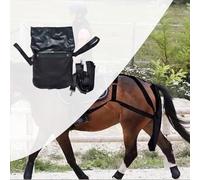 Sac à Fumier de Cheval Sac à Crottin Lavable pour Chevaux, Sac Léger pour Ramasser les Crottes de Cheval, pour Chevaux de Grande, Moyenne et Petite Taille, Conteneur de Rangement pour le Fumier de Par