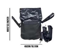 Sac à fumier équin - Récupérateur d'équitation, collecteur de déjections extérieur, pochette de nettoyage étanche, support ďe déchets monté sur harnais, accessoire stable et durable | Sac đe capture d