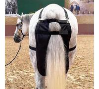 Sac à fumier pour cheval, lavable pour l'extérieur, facile à nettoyer, sac de collecte de fumier de cheval portable pour zone panoramique