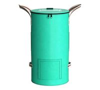 Sac à gazon - Conteneur de déchets pliable réutilisable | Construction durable en tissu réutilisable - Résiste à de lourdes charges de feuilles, de brindilles et d'herbe coupées pour