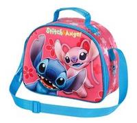 Disney Lilo et Stitch Match-Sac à Goûter 3D, Rose, 25,5 x 20 cm