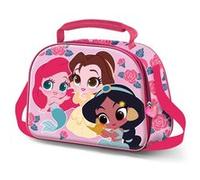 Sac à Goûter 3D - Disney Princesses Disney Flowers - Rose - Taille Unique Rose G