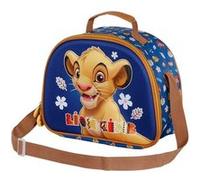Disney Sac à goûter Little Face Roi Lion 3D Bleu