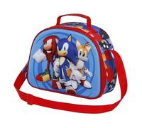 Sac à Goûter 3D - KARACTERMANIA - Sonic - Bleu - Enfant - Bandoulière