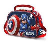 Sac à Goûter 3D - Marvel Captain America Patriot - Multicolore - Taille Unique Multicolore G